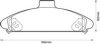 BENDIX 572371B Brake Pad Set, disc brake